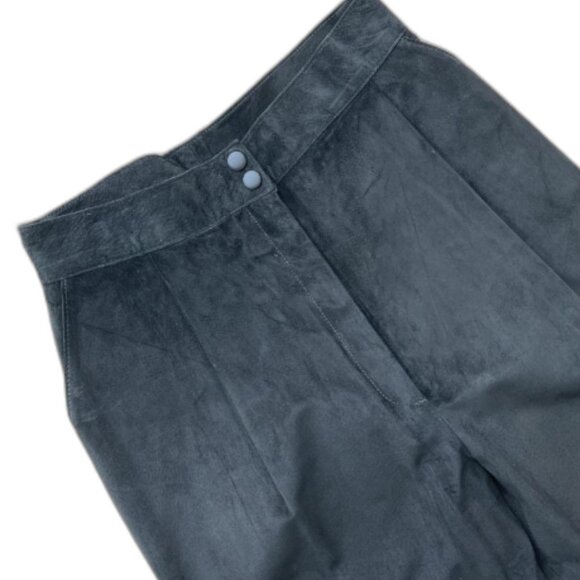 Vintage Danier Black Suede Pants - Picture 2 of 5